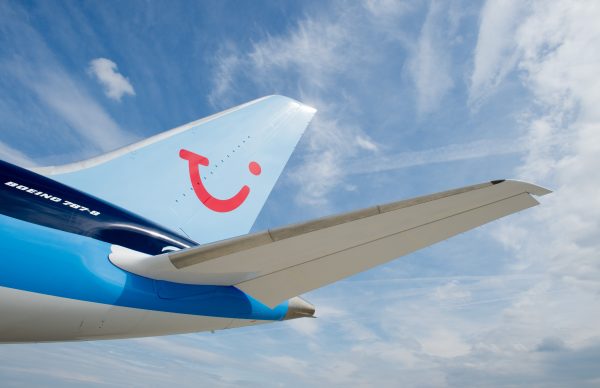 A TUI airplane