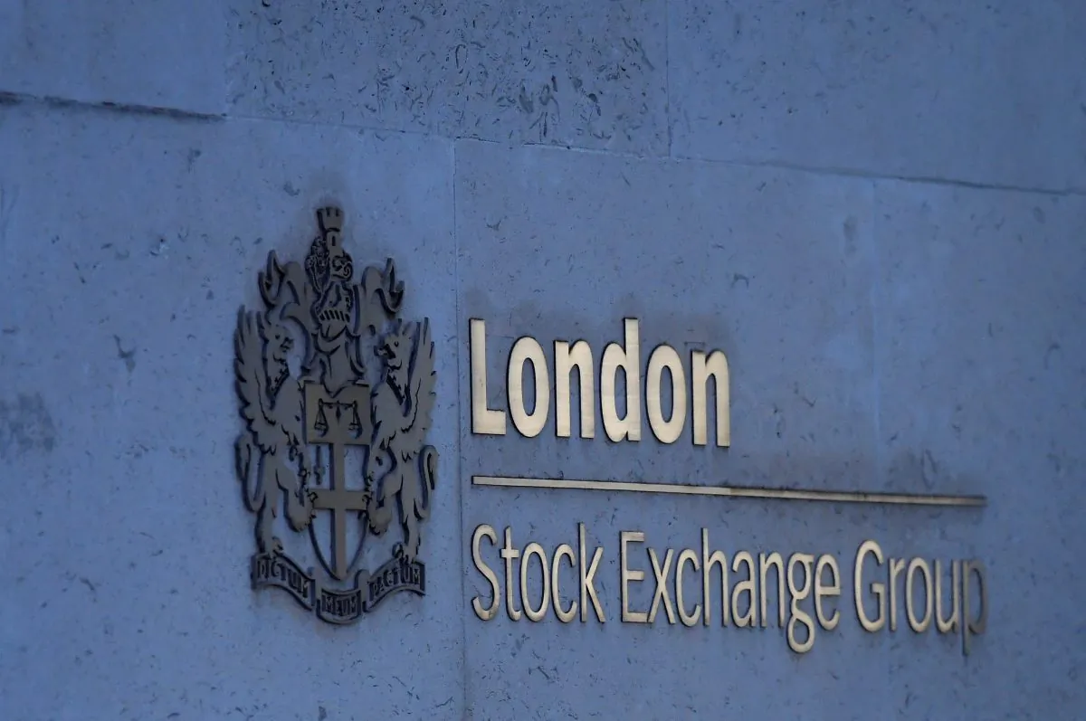 The London Stock Exchange Group offices are seen in the City of London, Britain on Dec. 29, 2017. (Toby Melville/Reuters)