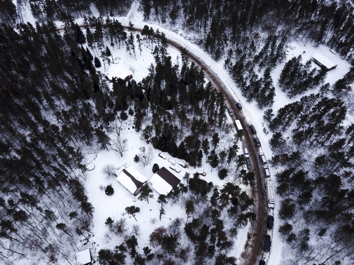 Jake Patterson's cabin in Wisconsin