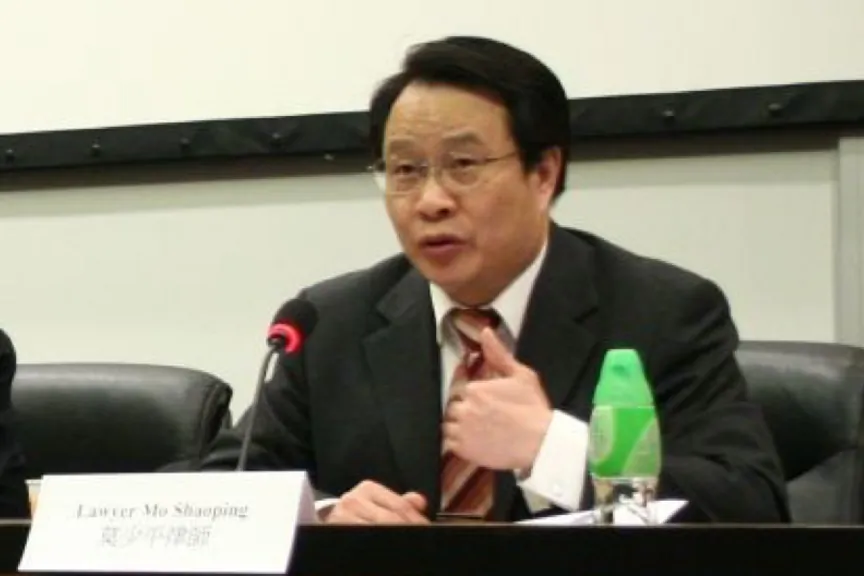 Lawyer Mo Shaoping. (Wu Lianyou/The Epoch Times)