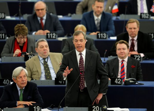 European Parliament Nigel Farage