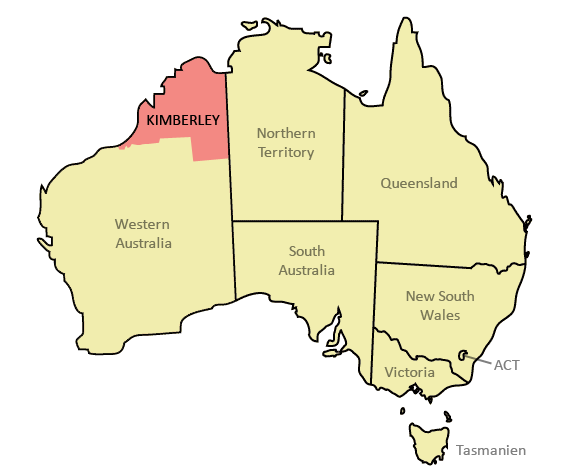 Kimberley in Australia