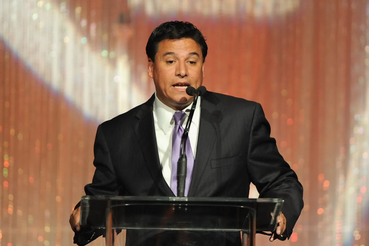 Los Angeles City Councilman Jose Huizar, who was arrested on June 23, 2020, following a years-long corruption probe, is shown in a file photo. (Alberto E. Rodriguez/Getty Images)