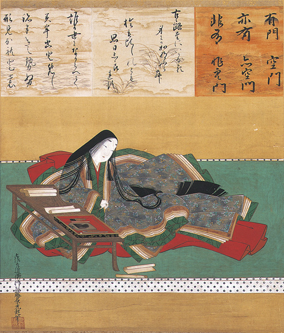 17th-century portrait of Murasaki Shikibu