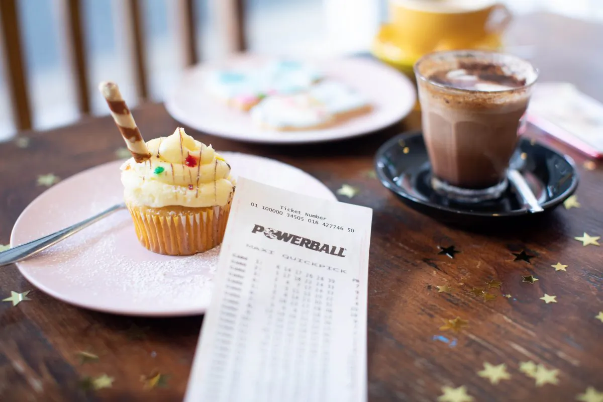 A Powerball lottery ticket in Australia. (Courtesy of The Lott)