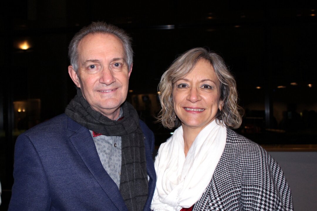 Nick and Lisa Archer enjoyed Shen Yun Performing Arts at the Fairfax George Mason University Center for the Arts Concert Hall on Jan. 18, 2019 (Sean Lin/The Epoch Times)
