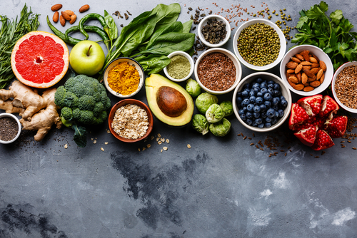 vegggies and fruits