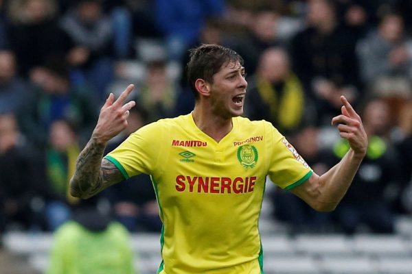 Emiliano Sala in action