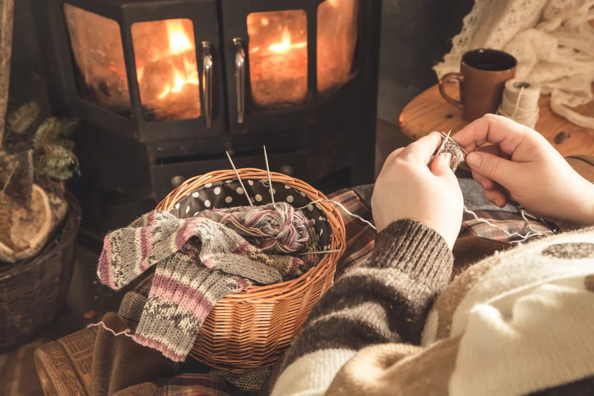 There is something different about a conversation that takes place over the rhythmical movement of needles and yarn. It has a calmer focus. (Shutterstock)