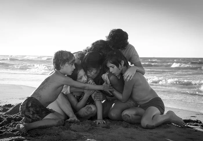  The film "Roma," by filmmaker Alfonso Cuaron, was nominated for an Oscar for both best foreign language film and best picture, on Jan. 22, 2019. (Carlos Somonte/Netflix via AP)