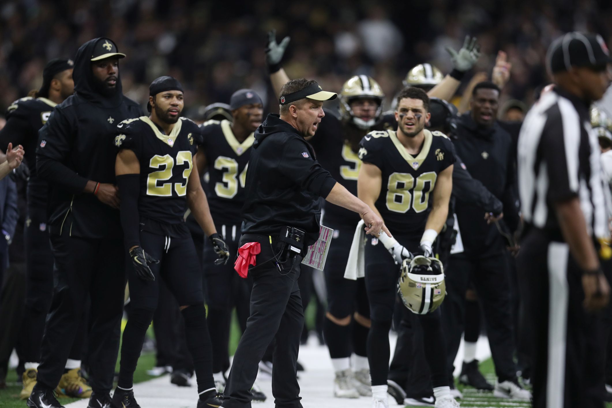 Saints-Rams: Referee Bill Vinovich explains blown call