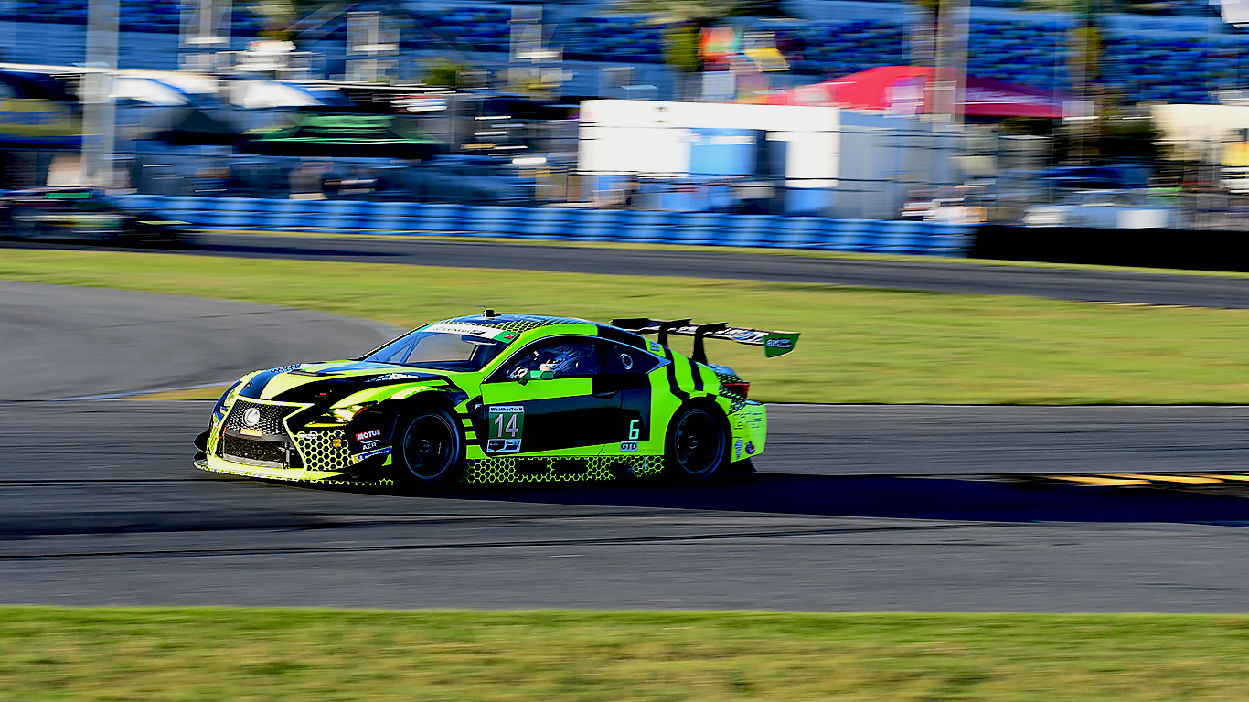 AIM Vasser Sullivan has taken of the Lexus program. (Bill Kent/Epoch Times)