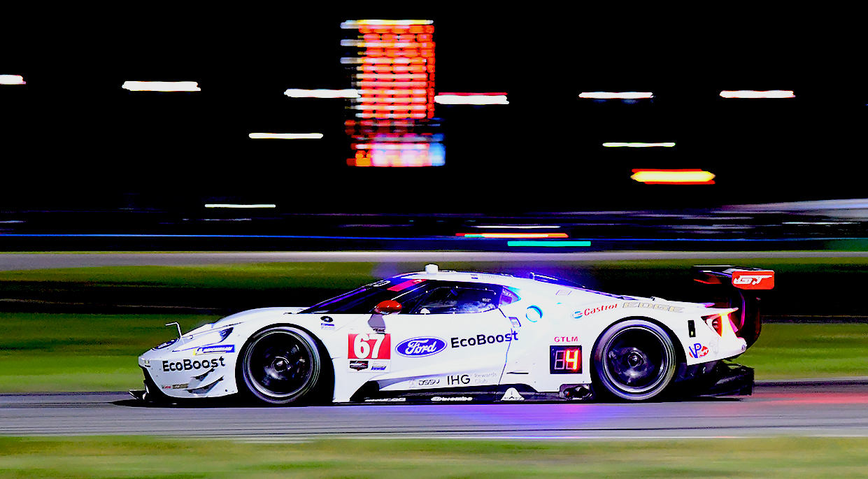 The GTLM Fords will both be sporting throwback liverie