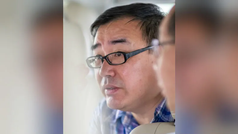 Yang Hengjun, author and former Chinese diplomat, who is now an Australian citizen, is pictured in an unspecified location in Tibet, China on July, 2014 in this social media image obtained by Reuters. (Reuters)