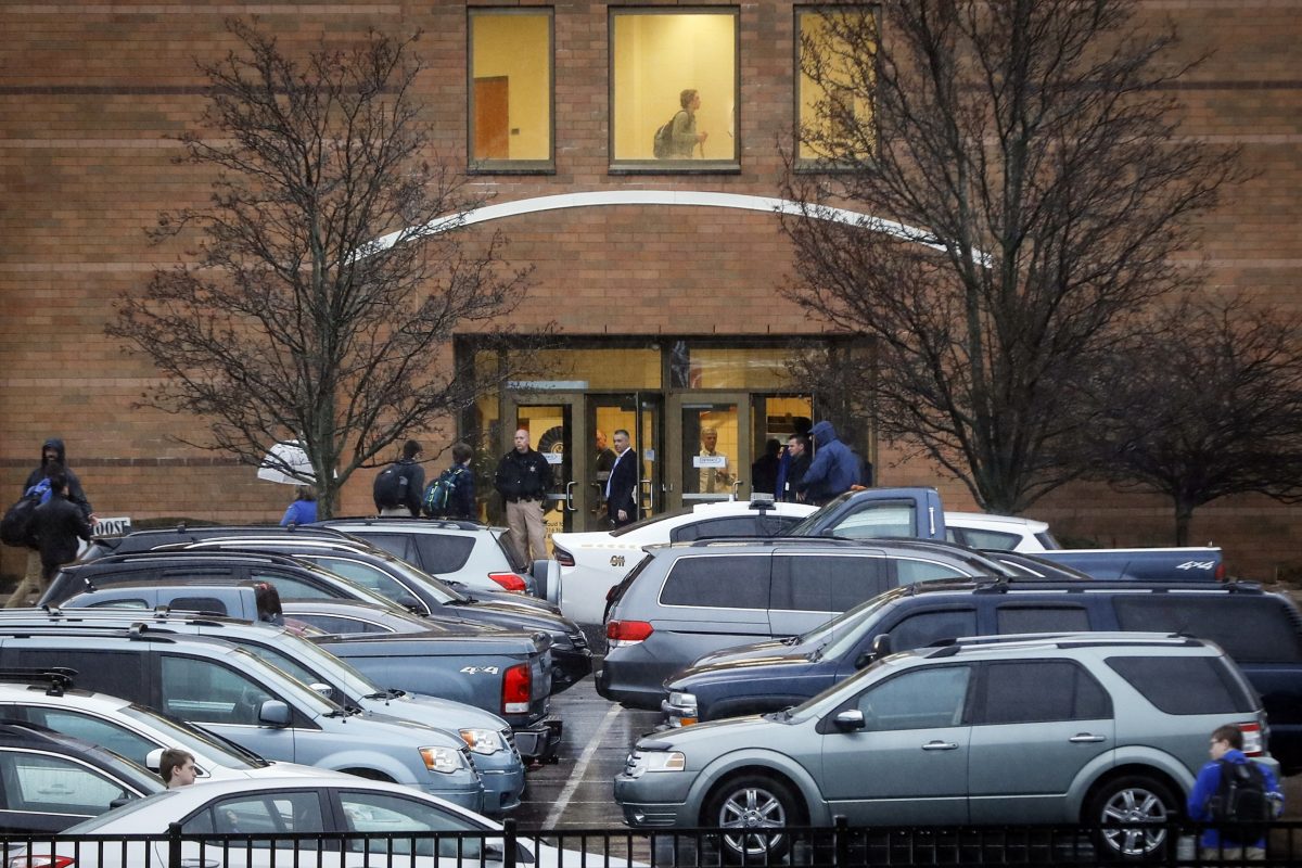 covington catholic school in rain