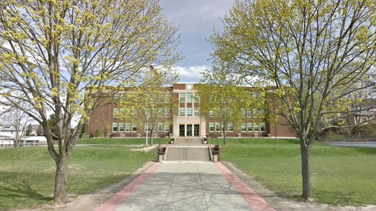 Four 12-year-old girls were subjected to strip searches in their middle school nurse’s office, at Binghamton’s East Middle School on Jan. 15 because they seemed hyper and giddy during their lunch hour and were suspected of possessing drugs. (Google Maps)