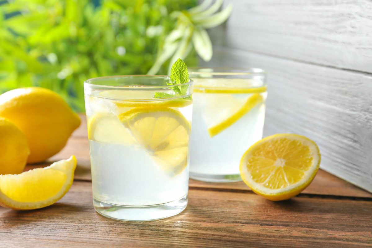 Lemon water is a fresh and clean start to your day. (New Africa/Shutterstock) 