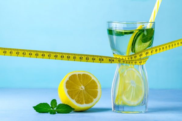 Lemon water helps lose weight