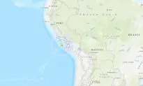 Magnitude 5.6 Earthquake Strikes Near Coast of Peru