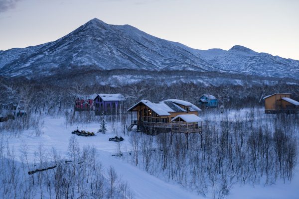 lodge sunset