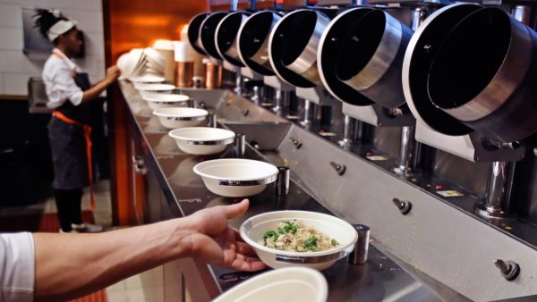 robotic cooking process