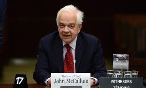 Canada’s China Envoy McCallum Resigns at Request of Prime Minister Trudeau