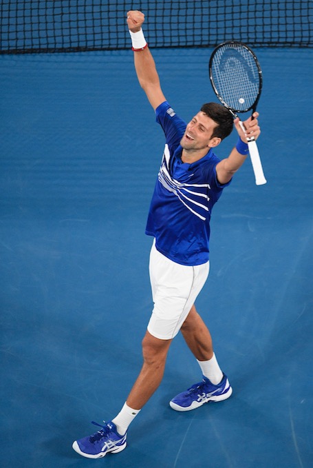Serbia's Novak Djokovic