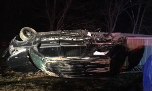 Sheriff Flips SUV After Rock Thrown Through Windshield, Two Juveniles Charged
