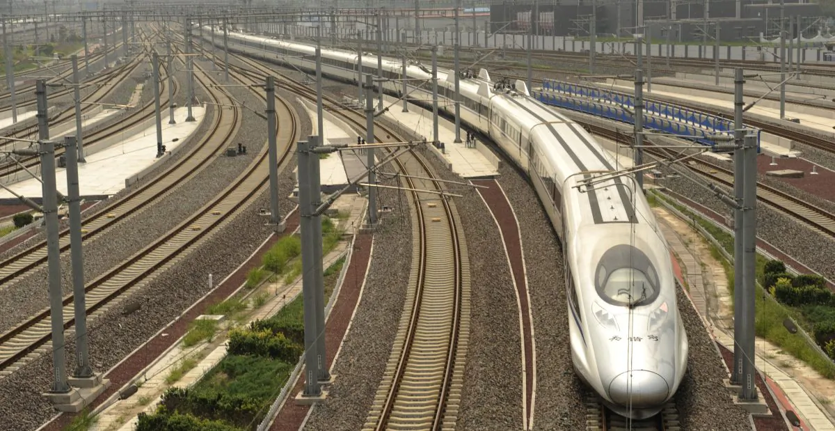 China railway economist pointed out that China high-speed railways can't generate enough revenue even to pay its interests of loans on building them. (PETER PARKS/AFP/Getty Images)