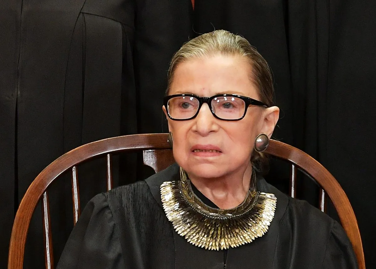 Associate Justice Ruth Bader Ginsburg at the Supreme Court in Washington on Nov. 30, 2018. (Mandel Ngan/AFP/Getty Images)