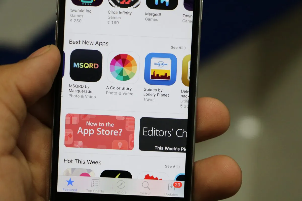 File photo of the Apple app store. Some apps come pre-installed on smartphones and cannot be controlled or uninstalled. The rest must compete via app stores such as those of Google and Apple. (ParampreetChanana/pixabay.com)