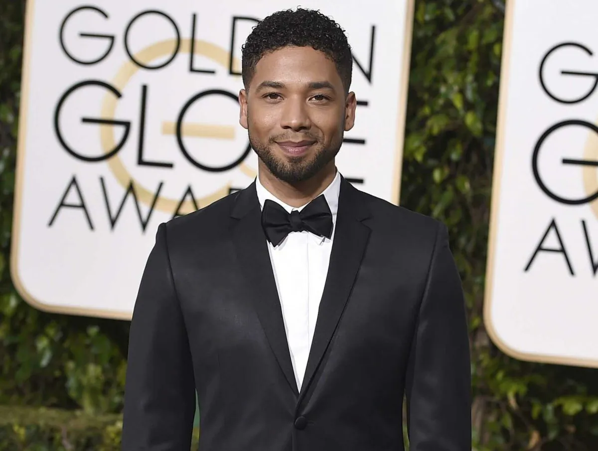 Actor and singer Jussie Smollett arrives at the 73rd annual Golden Globe Awards in Beverly Hills, Calif., on
Jan. 10, 2016. (Jordan Strauss/Invision/AP, File)
