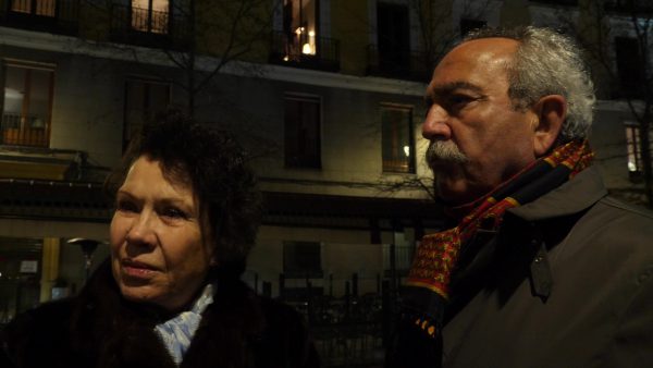 Audience member María Dolores Roche González and her husband were disappointed that Shen Yun Performing Arts was canceled by the theater in Madrid. (NTD TV)