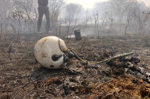 helm crashed Indian Air Force