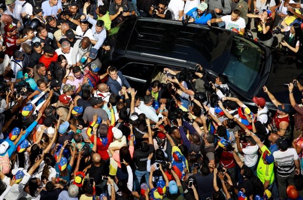 Rally against Venezuelan President Nicolas Maduro's government in Caracas