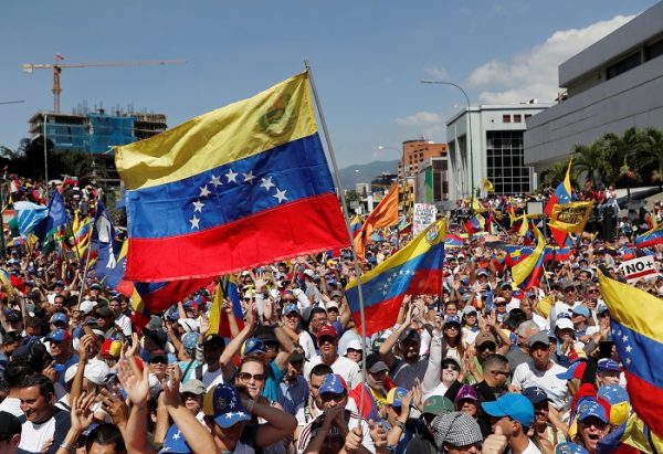 Rally against Venezuelan President Nicolas Maduro's government in Caracas
