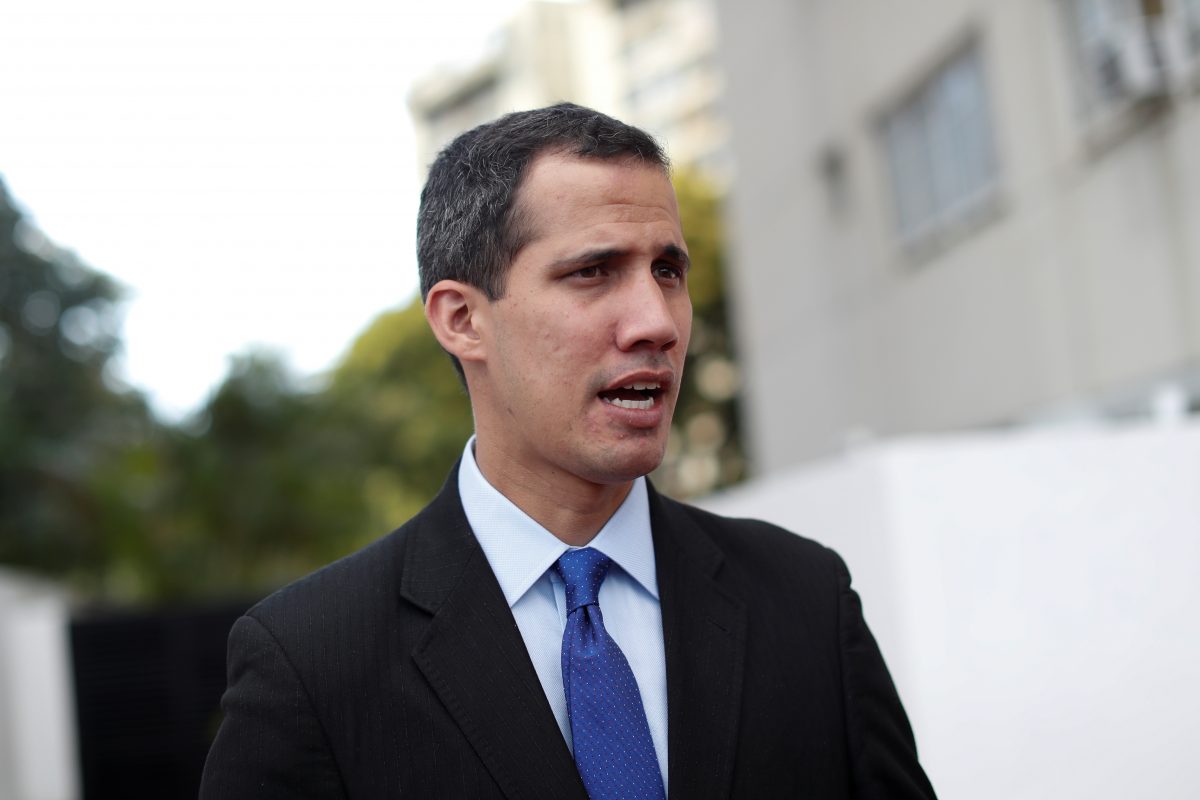 interim president Juan Guaido