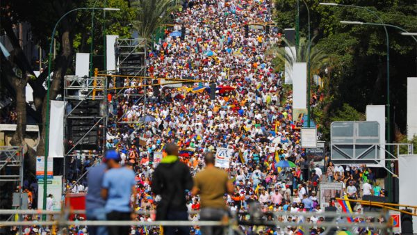 rally against Venezuelan President