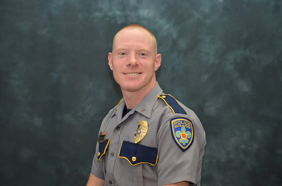 Cpl. Shane Totty, a four-year veteran of the Baton Rouge Police Department, was killed in the line of duty escorting a funeral procession in Baton Rouge on Feb. 1, 2019(Baton Rouge PD photo)