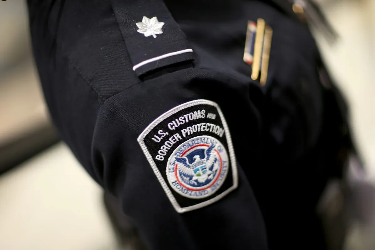 A U.S. Customs and Border Protection officer in a file photo. (Joe Raedle/Getty Images)