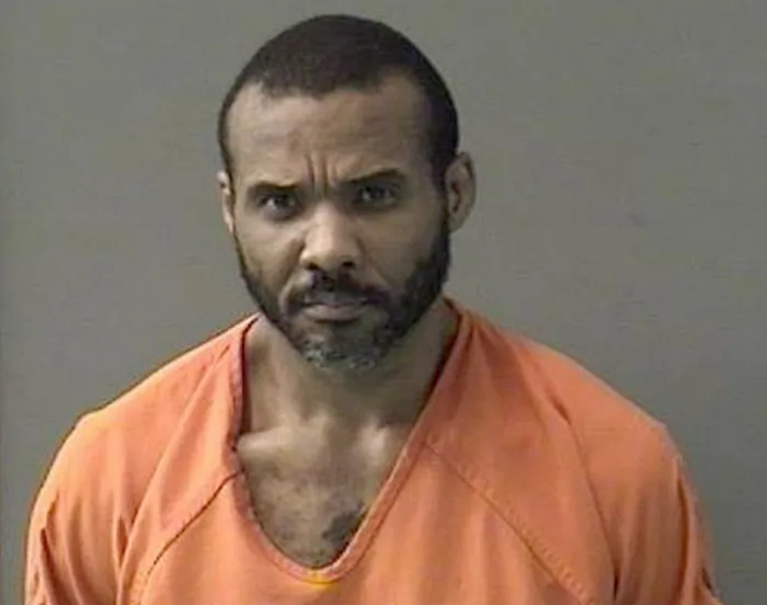Cedric Marks is suspected in the deaths of his ex-girlfriend and her friend. Their bodies were found buried in a shallow grave in Clearview, Oklahoma, on Jan. 15. 2019. (Bell County Sheriff's Office via AP)