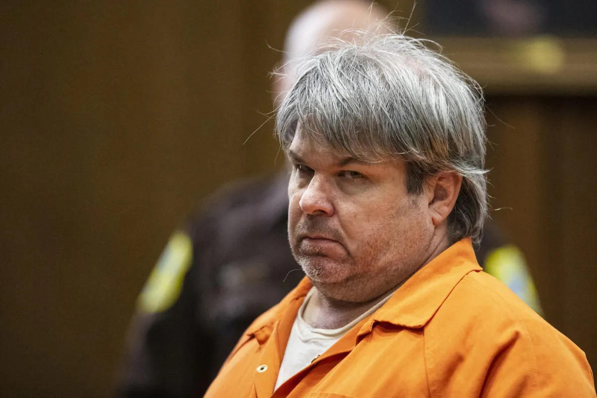 Jason Dalton stands in front of Judge Alexander C. Lipsey as he is sentenced to life in prison without possibility of parole for six counts of murder and several other charges at the Kalamazoo County Courthouse in Kalamazoo, Mich., on Feb. 5, 2019. (Joel Bissell/MLive.com)