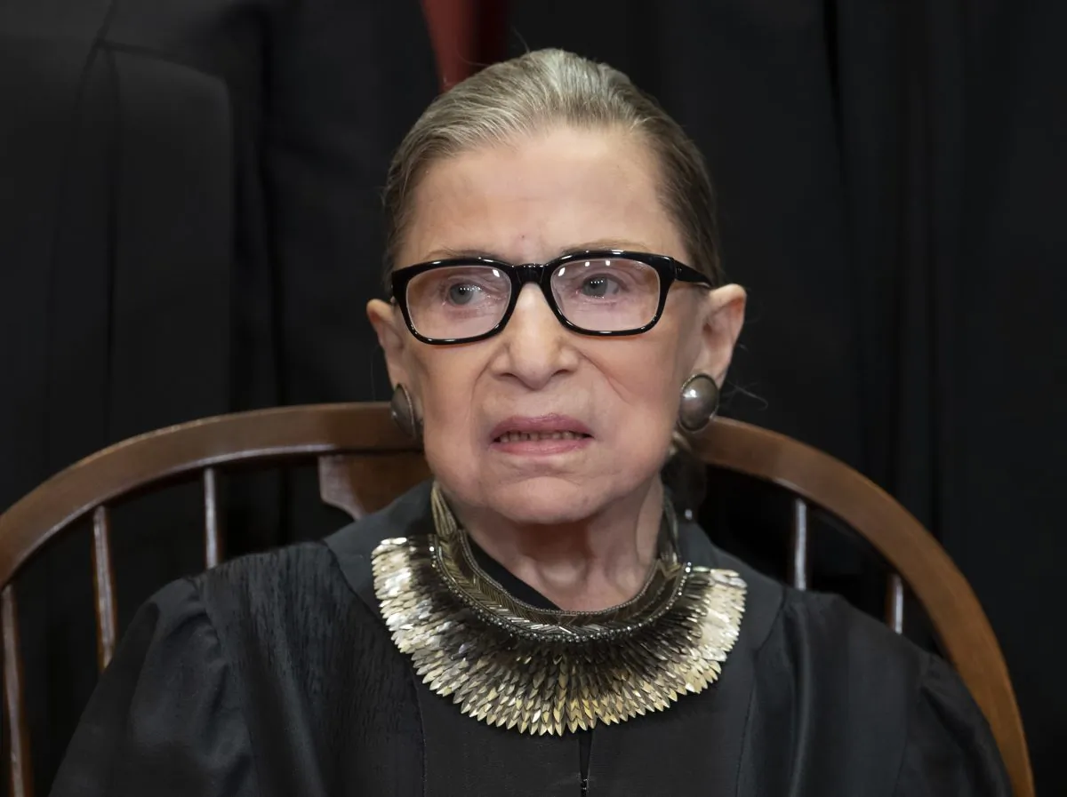 Supreme Court Justice Ruth Bader Ginsburg on Nov. 30, 2018. (J. Scott Applewhite, File, AP Photo)