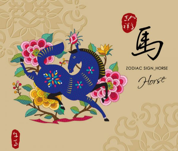 12 Chinese zodiac signs - Horse 