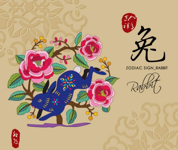 12 Chinese zodiac signs - Rabbit 