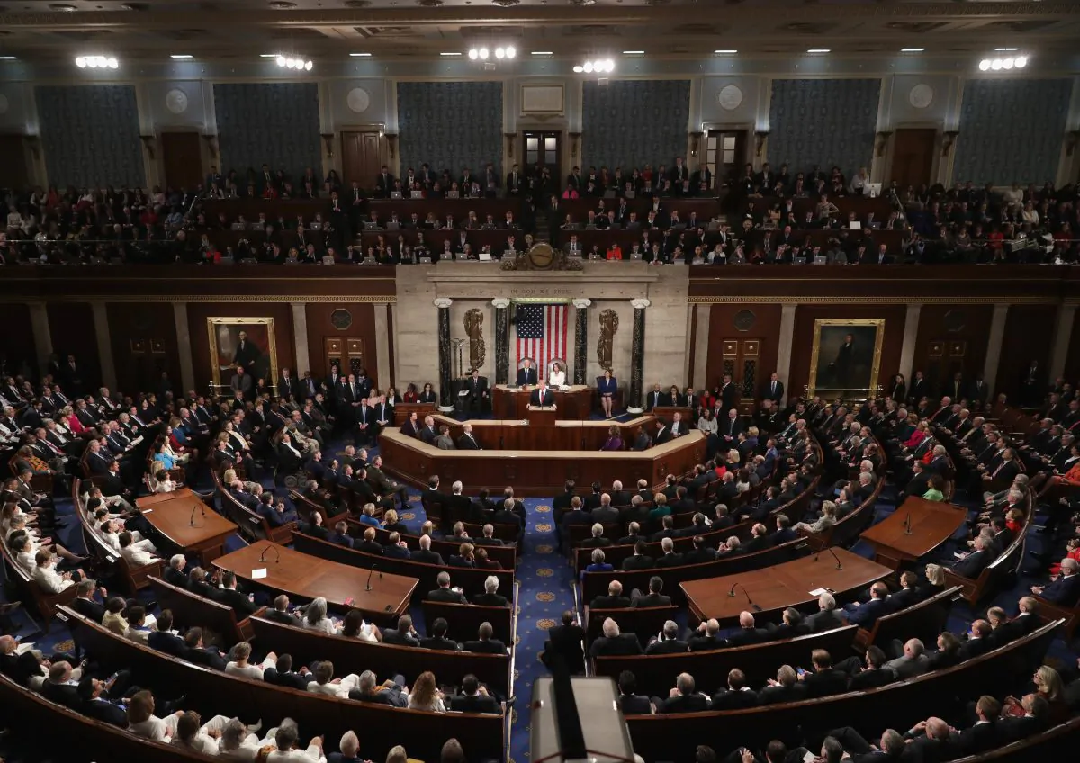 President Donald Trump delivers the State of the Union address in the chamber of the U.S. House of Representatives at the U.S. Capitol Building on Feb. 5, 2019. (Chip Somodevilla/Getty Images)