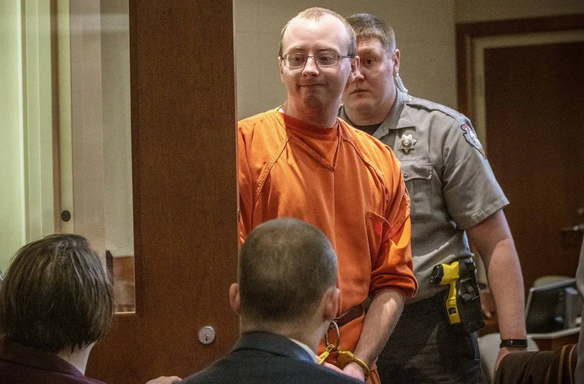 Jake Patterson appears for his preliminary hearing , at Barron County Circuit Court in Barron, Wis., on Feb. 6, 2019. (T'xer Zhon Kha/The Post-Crescent via AP, Pool)