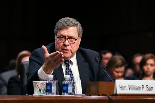 Attorney General nominee William Barr
