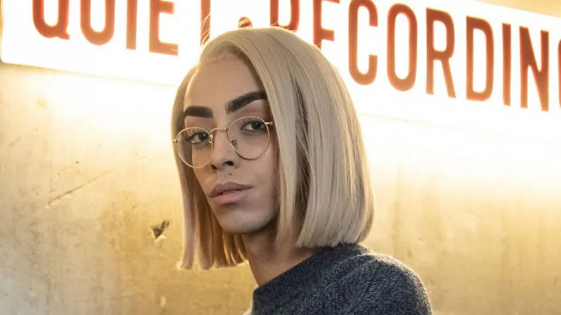 French Singer Bilal Hassani in Paris, on Jan. 26. (Thomas Samson/Getty Images)