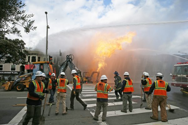 CORRECTION San Francisco Gas Explosion